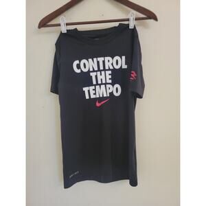 NIKE Dri-Fit "CONTROL THE TEMPO" Boy's T-Shirt Size: MEDIUM (10-12)